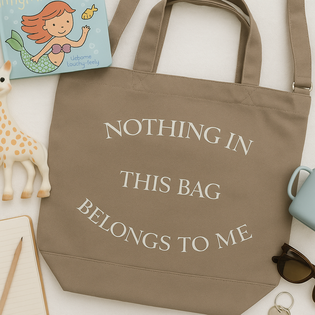Nothing In This Bag Belongs To Me Canvas Day Bag