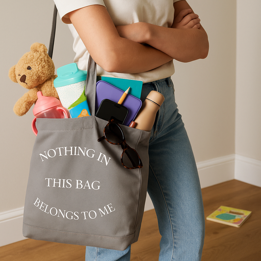 Nothing In This Bag Belongs To Me Canvas Day Bag